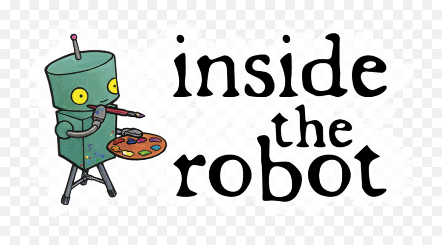 Artist Inside The Robot - Language Emoji,Bottling Emotions Cartoon