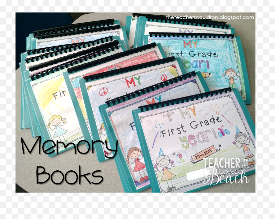 Wish List Wednesday - Memory Books The Teacheru0027s Cauldron 1st Grade First Grade Memory Book Emoji,Emoji Binder 2 Inch