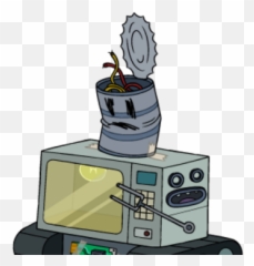 Neptr - Adventure Time Microwave Robot Emoji,Bravest Warriors Future Chris Killing The Emotion Lord
