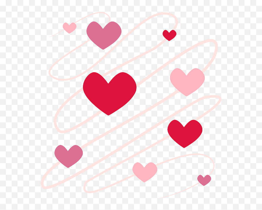 Lineas De Corazon Png Clipart - Vector San Valentin Png Emoji,Caricaturas Te Amo En Emojis