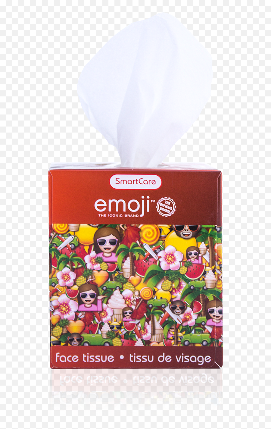 Smart Care Emoji Tissue Box - Facial Tissue,Sunset Emoji