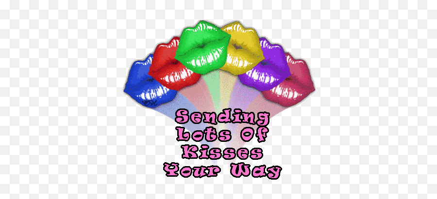 Sending Kisses Quotes Quotesgram - Sending Kisses Animated Emoji,Okay To Send A Kiss Emoticon