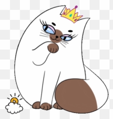 Pin - Cat Queen Gif Emoji,Ridiculous Cat Emojis Free Android
