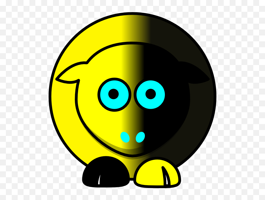 Yellow Sheep Clipart - Yellow Sheep Clipart Emoji,Pixel Sheep Emoticon