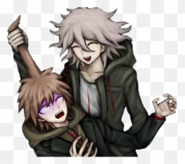 The Most Edited Komaeda Picsart - Makoto Naegi And Nagito Komaeda Emoji,Nagito Komaeda Emojis