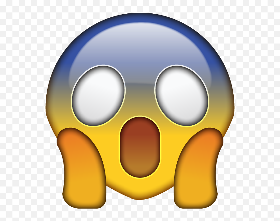 Scary Emojis Scared Emoji Png Scared Emoji Art Copy Paste - Shocked Face Emoji Png,Nervous Emoji