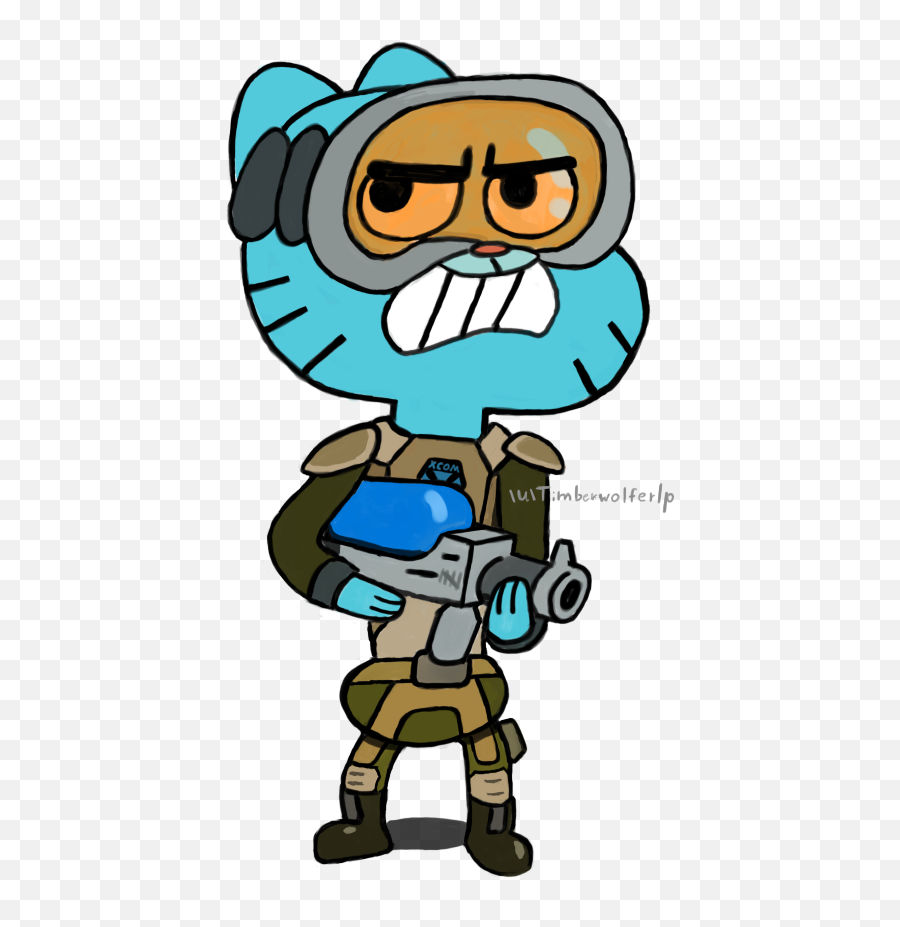 I See Your Splinter Cell Gumball And I - Fictional Character Emoji,Gumball's Emotions