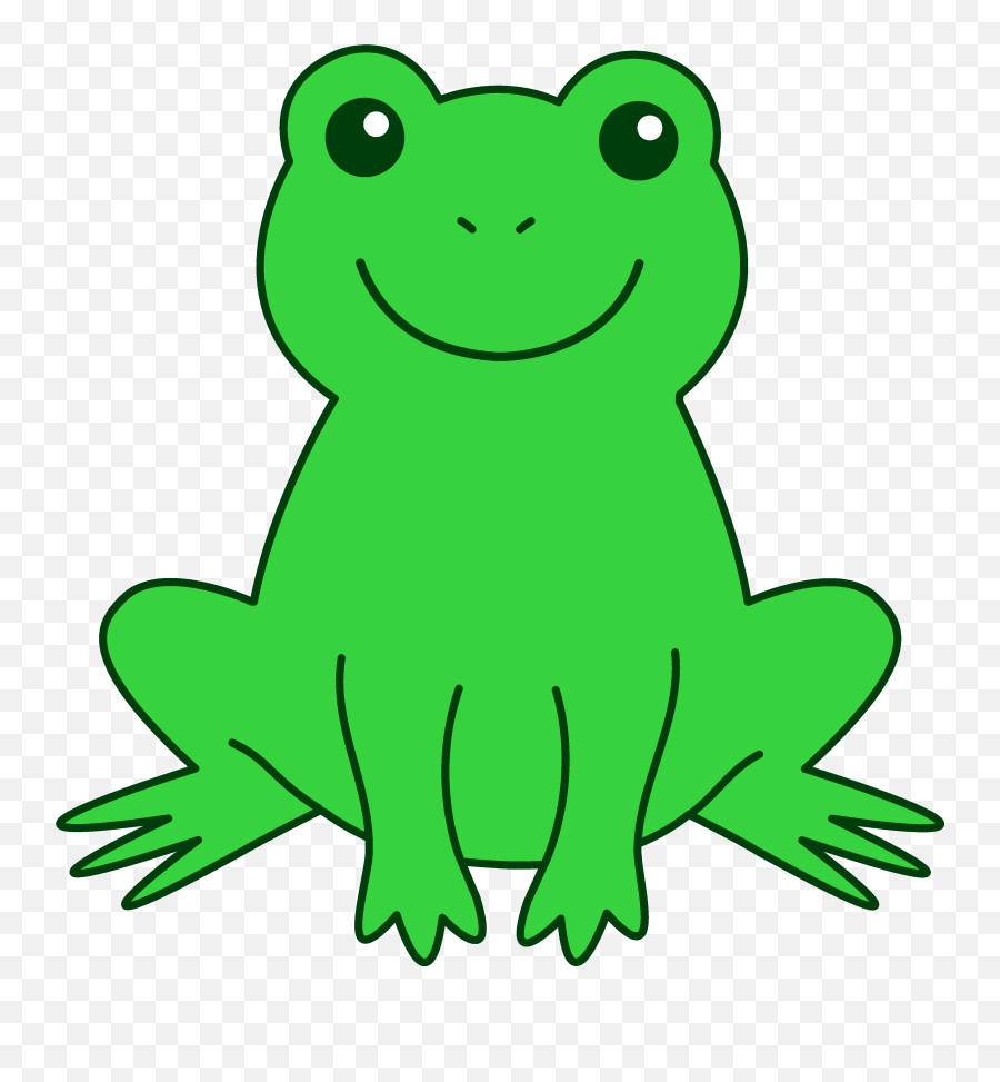 Frog Clip Art For Teachers Free Clipart Images - Clipartix Frog Clip Art Emoji,Frog Emoji Png