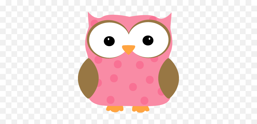 Pink Owl Clipart - Pink Owl Clipart Png Emoji,Pink Owl Emoticon