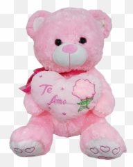 Oso Con Corazon Te Amo 60x50 - Soft Emoji,Te Amo Escrito Com Emoticons
