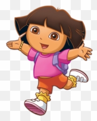 Happy Dora The Explorer Png - Dora The Explorer Png Emoji,