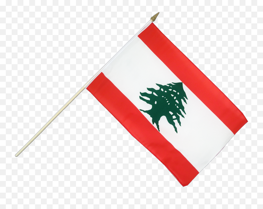 Drapeau Sur Hampe Liban - Small Lebanon Flag 12x18 Clipart Lebanon Flag Png Emoji,Drapeau Facebook Emoticons