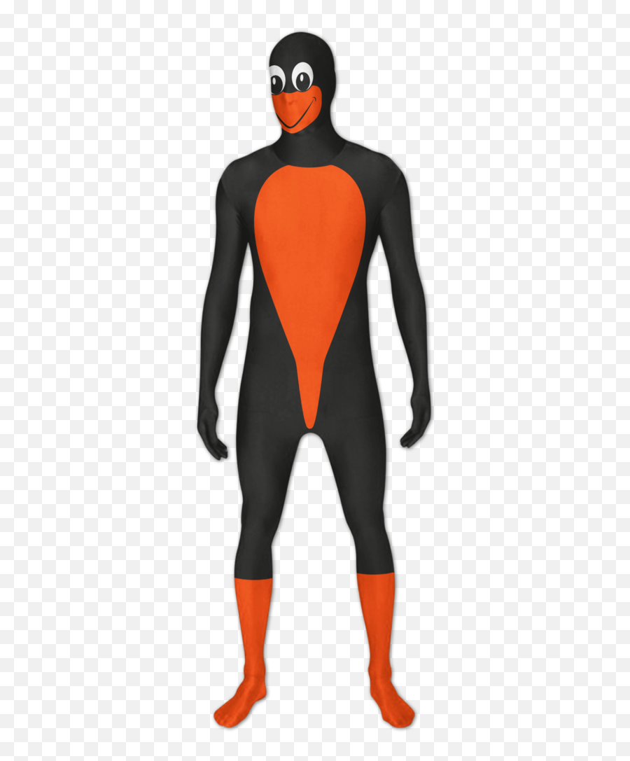 Oriole Bird Body Suit Route One Apparel - Annoying Orange Costume Emoji,Bird Emoticon Thanks