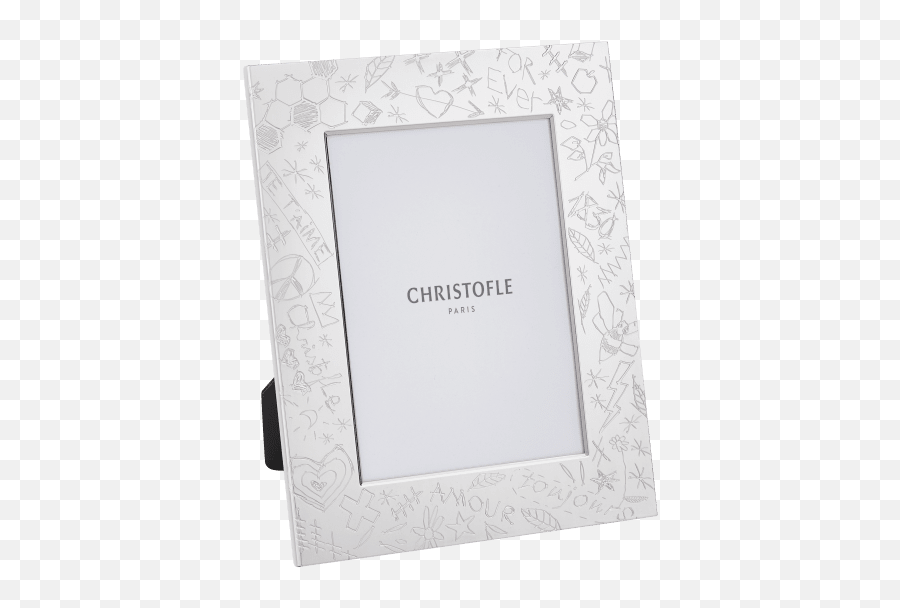Large Silver - Picture Frame Emoji,X In Tectangle Box Emoticons