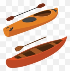 Is Canoeing Good Exercise - Canoe Illustration Emoji,Screw In Top For Emotion 9 Kayak