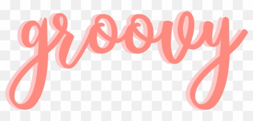 Groovy Cursive Hippie Pink Sticker By Bfreitas14 Emoji,Cursive Emojis