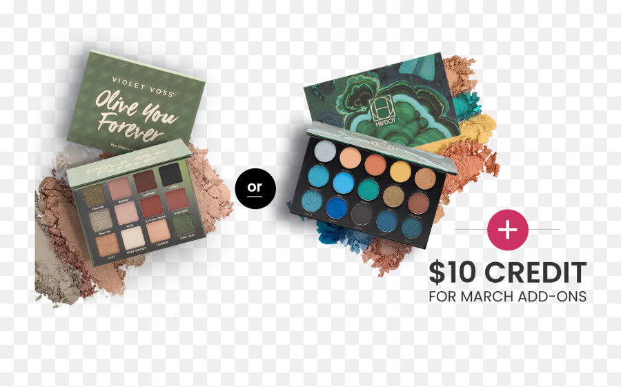 Boxycharm Coupon Free Palette 10 Add - Ons Credit With Emoji,Free Shadow Emoticons Of A Chef Kitchen