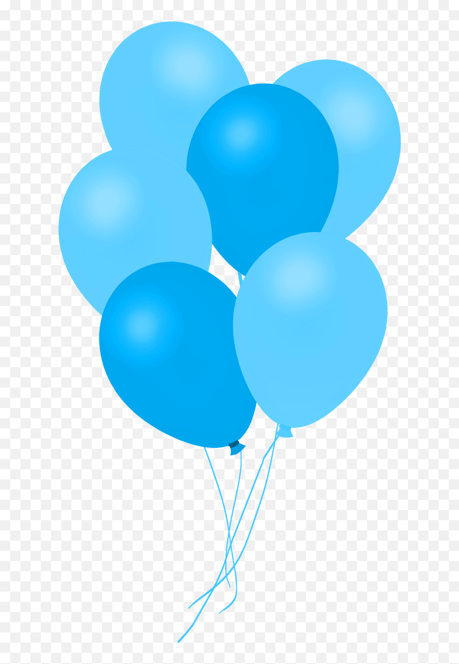 Balloon Clipart Emoji,Blue Balloon Emoticon