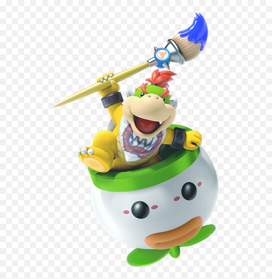 Magic Paintbrush - Super Mario Wiki The Mario Encyclopedia Emoji,3d Bull Horn Face Emoticon