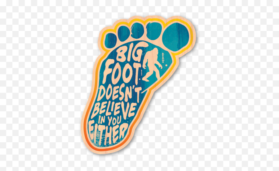 Bigfoot Doesnu0027t Believe In You Either Emoji,Bigfoot Emoticon Facebook