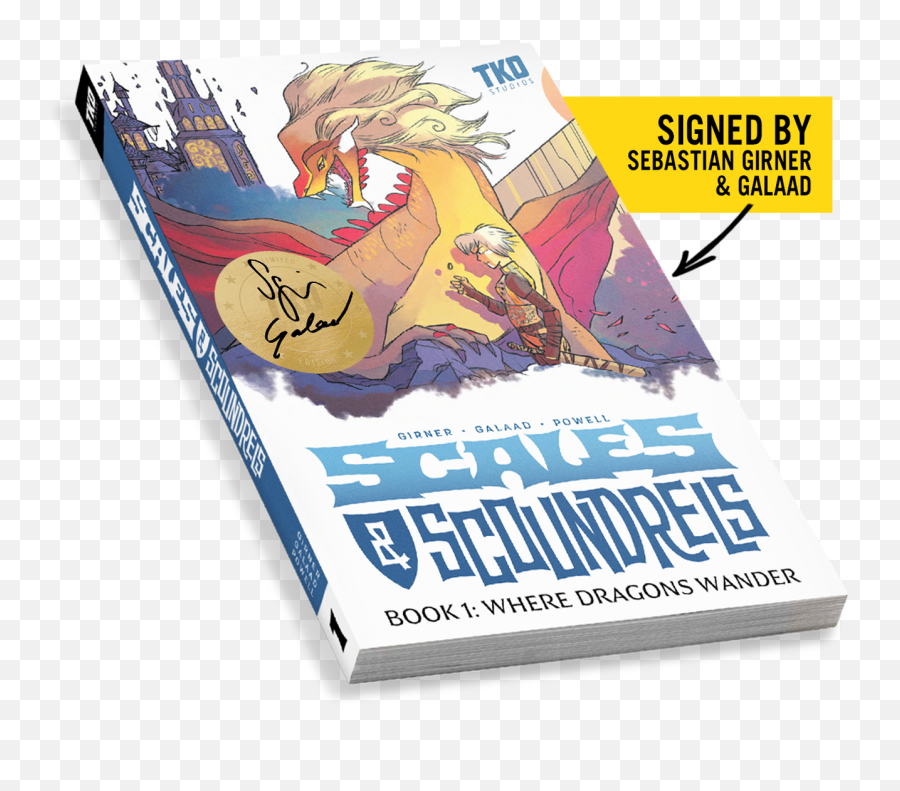 Scales U0026 Scoundrels Definitive Edition Book 1 Where Dragons Wander Signed Edition Emoji,Dragons & Snakes Emoji