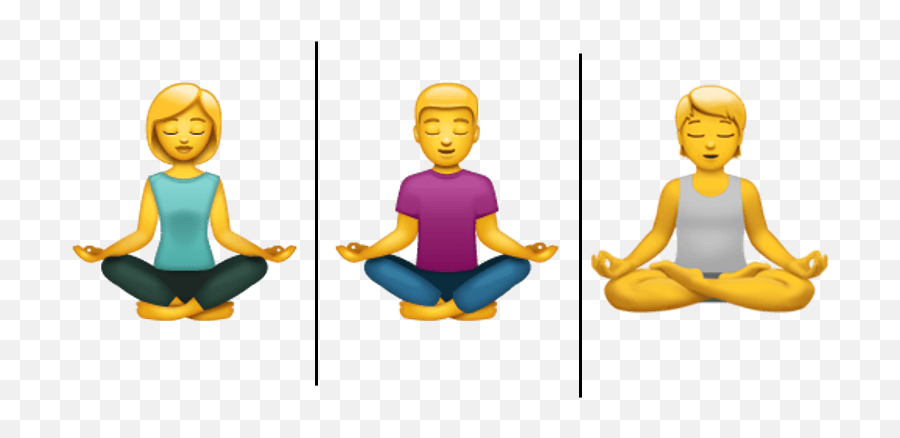 U200du200d Emoji Yoga Position Du Lotus - Iconoclicfr,Person Meditating Emoji