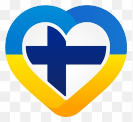 Ukrainians Of Tampere Emoji,Ukraine Heart Emoji