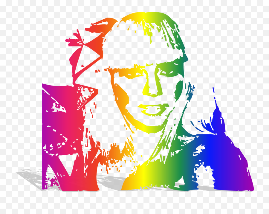 Lady Gaga Color Drawing Free Image - Lady Gaga Clip Art Emoji,Lady Gaga Emotion Revolution