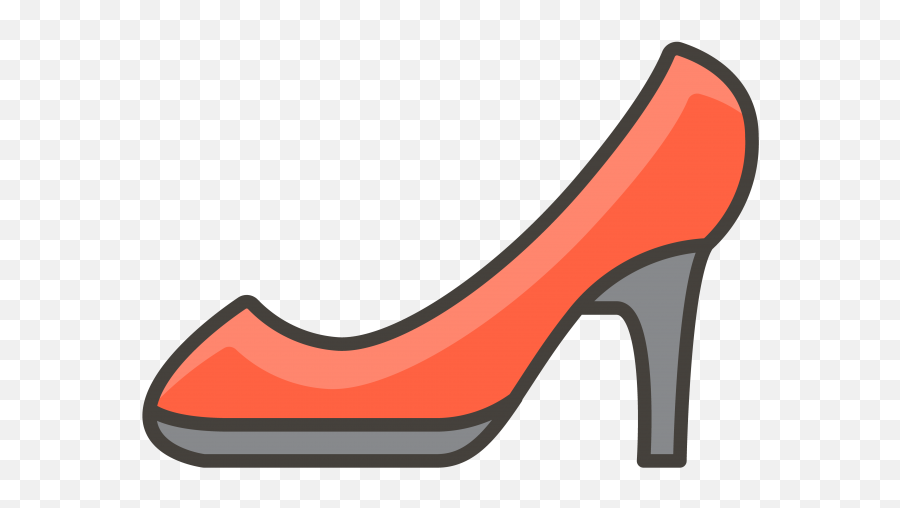 Download High Heeled Shoe Emoji Icon - Shoe,High Heel Emoji