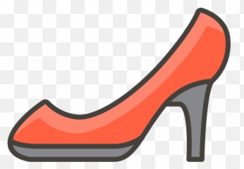 Download High Heeled Shoe Emoji Icon - Shoe,High Heel Emoji