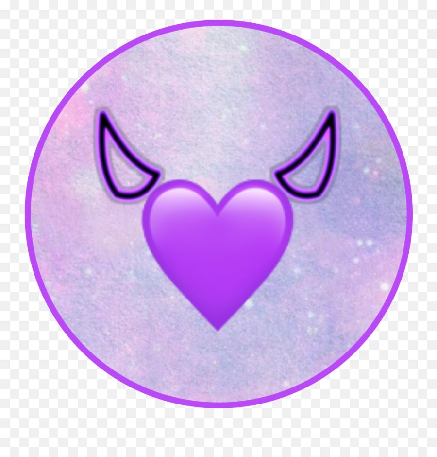 Purple Purpleheart Asthetic Sticker By Angela - Girly Emoji,Purple Heart Emoji Meaning Text
