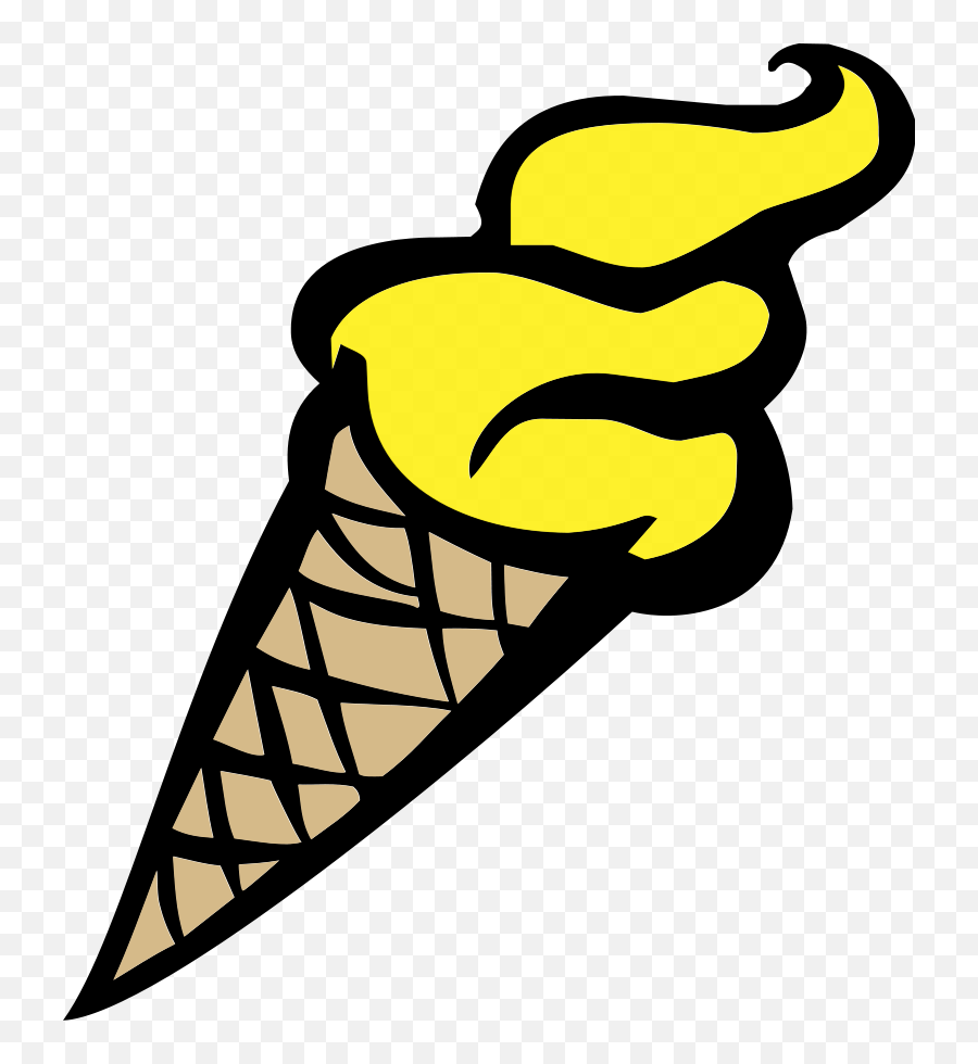 Free Picture Of A Ice Cream Cone Download Free Clip Art - Ice Cream Cone Emoji,Ice Cream Cone Emoji