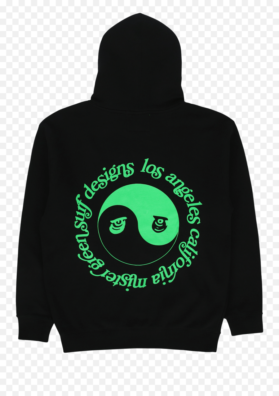 Mr Green Dualism Surf Hooded Sweatshirt - Hooded Emoji,Alien Emoji Hsweat Shirt