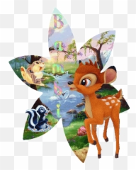 Spring Flirting Gif - Many Hearts Do You See Emoji,Bambi In Emojis