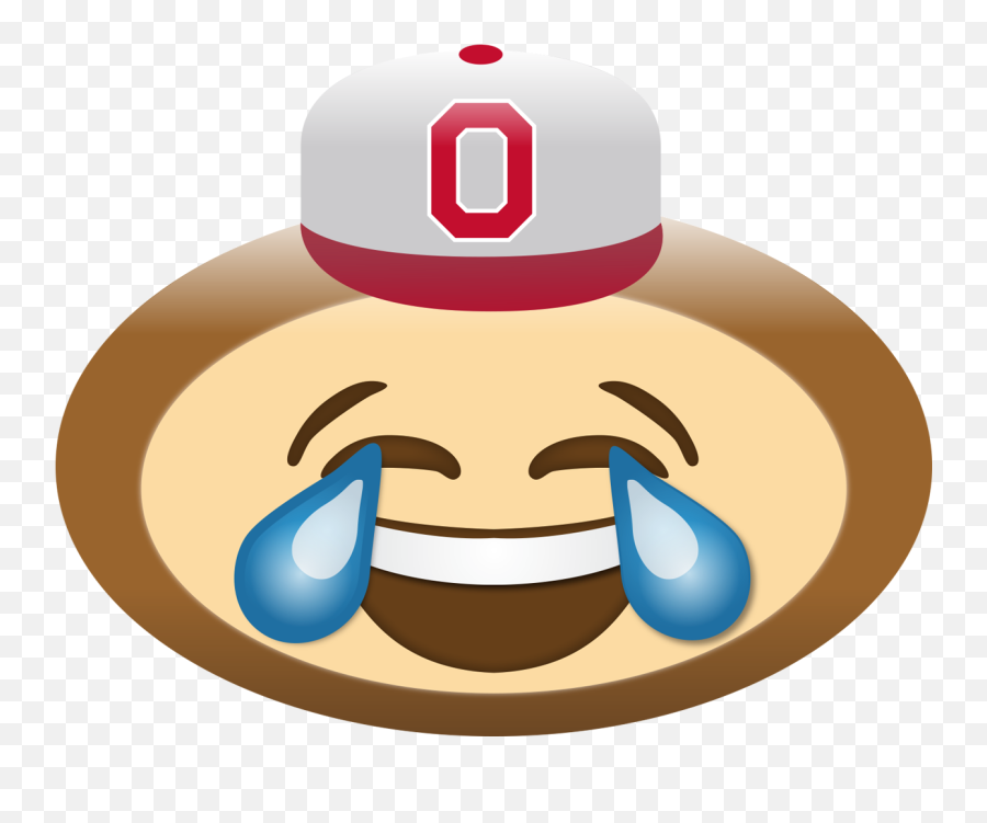 Ohio Buckeyes Ohio State Football - Brutus Buckeye Crying Emoji,Helmet Emoji