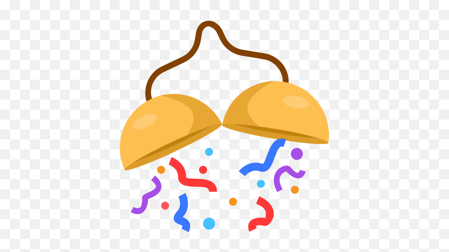 Ball Confetti Newyears Party Icon - Icons Party Emoji,Ball And Chain Emoji