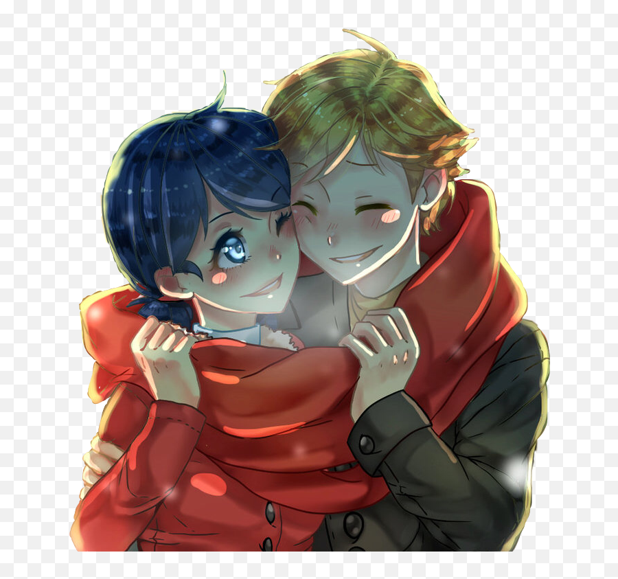 Ladybug Adrinette Adrien Sticker - Adrien And Marinette Profile Emoji,Imagenes Chidas De Emojis