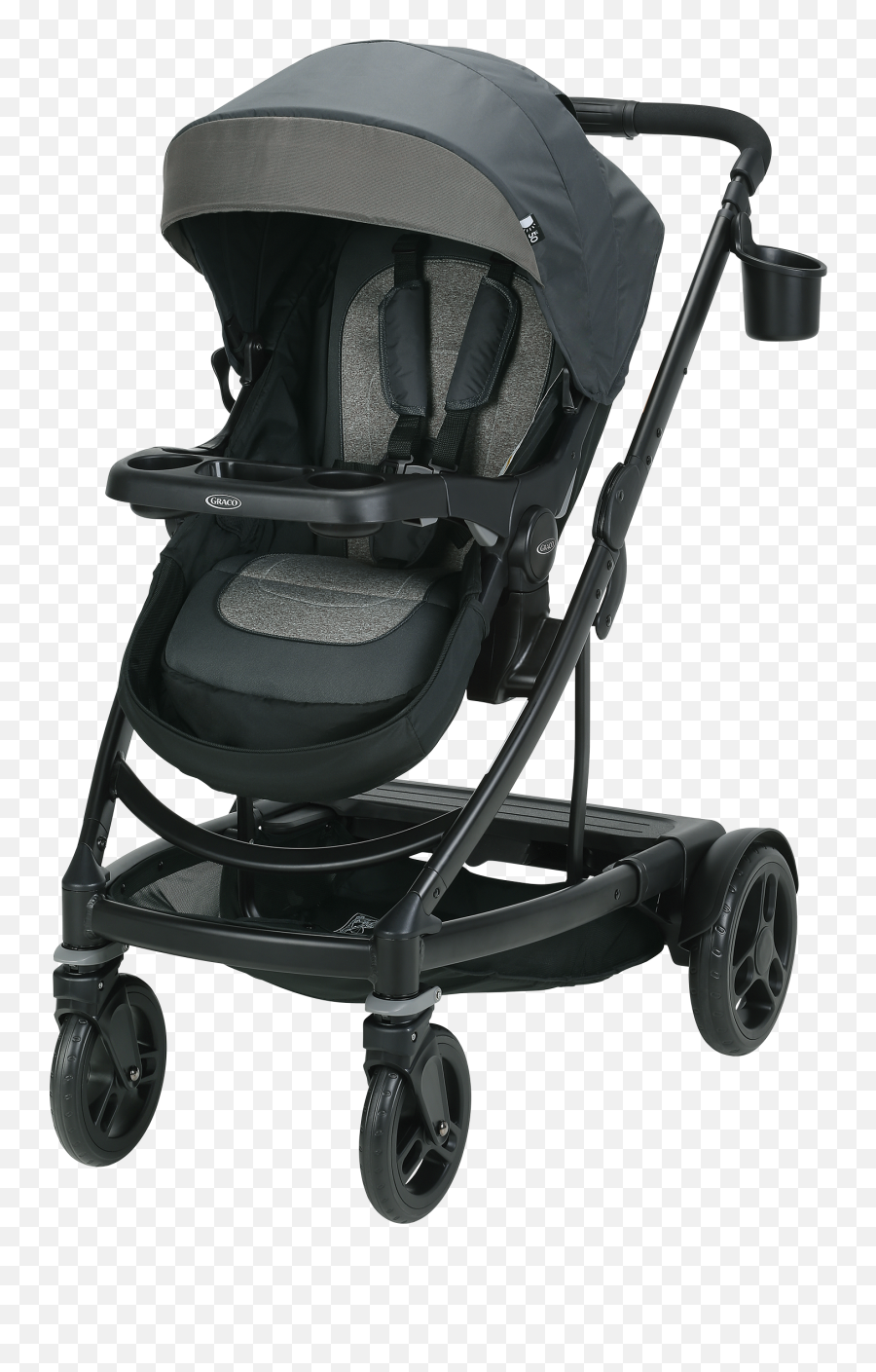 Graco Uno2duo Single Stroller - Graco Uno2duo Emoji,Babyhome Emotion Stroller Black