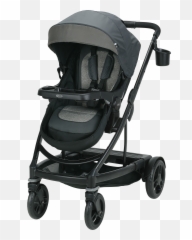 Graco Uno2duo Single Stroller - Graco Uno2duo Emoji,Babyhome Emotion Stroller Black