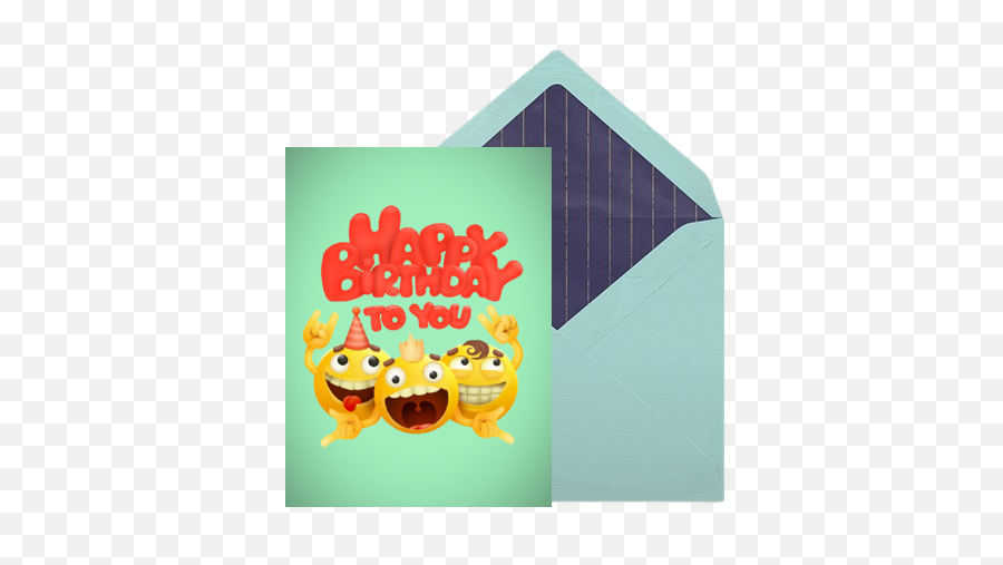 Free Emoji Greeting Ecards - Happy Birthday Emoji,Emoticons St.patricks Birthday