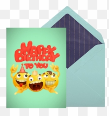 Free Emoji Greeting Ecards - Happy Birthday Emoji,Emoticons St.patricks Birthday