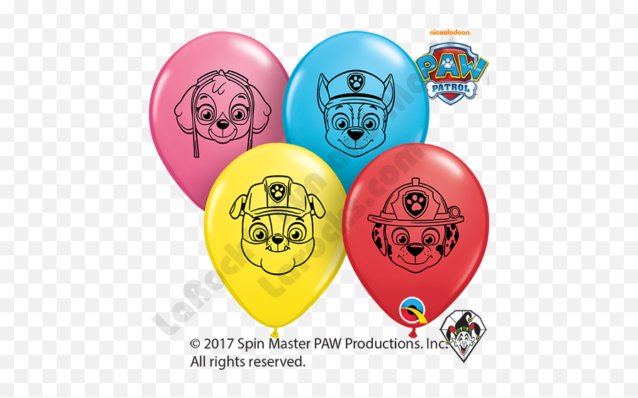 Download Paw Patrol A5 Size Party - Happy Emoji,Emoticon Invitationions