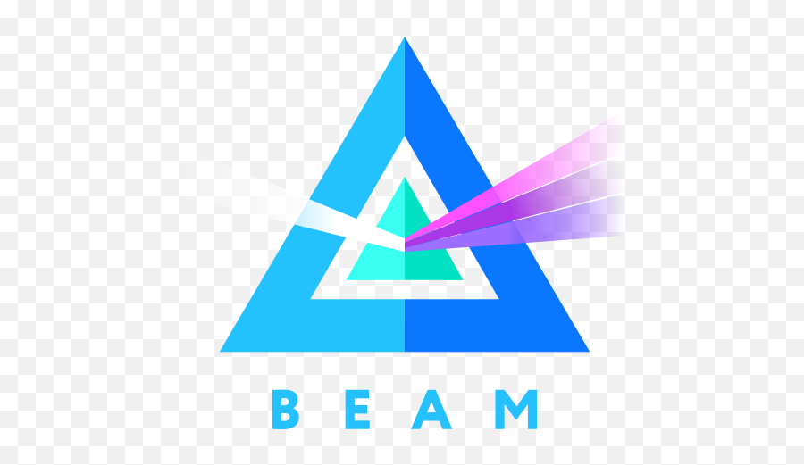 Beam Cryptocurrency Logo Free Icon Of - Beam Coin Logo Emoji,Beam Emoticons