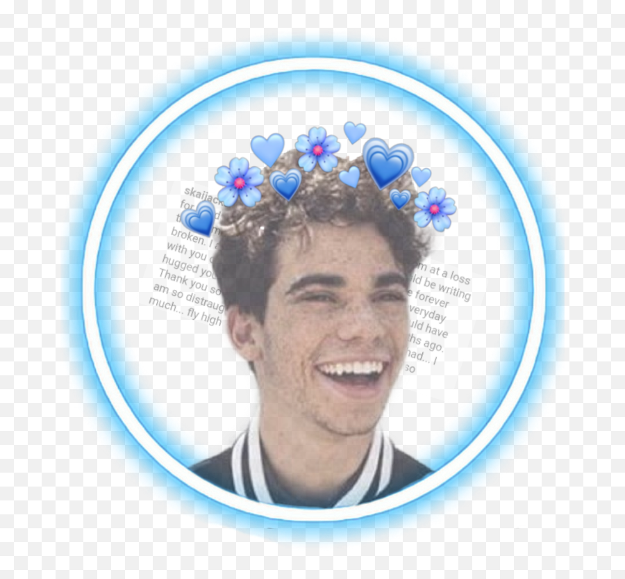 Rip Nickelodeon Camronwithgod Sticker - Cute Cameron Boyce Aesthetic Emoji,Camron Emojis