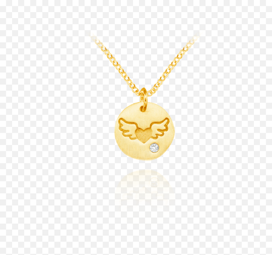 Winged Heart Pendant U2013 Karina Ariana - Solid Emoji,How To Do A V In Heart Emoticon