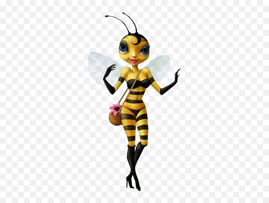 Bee Girl - Sexy Bee Meme Emoji,Girl Emoji Psd