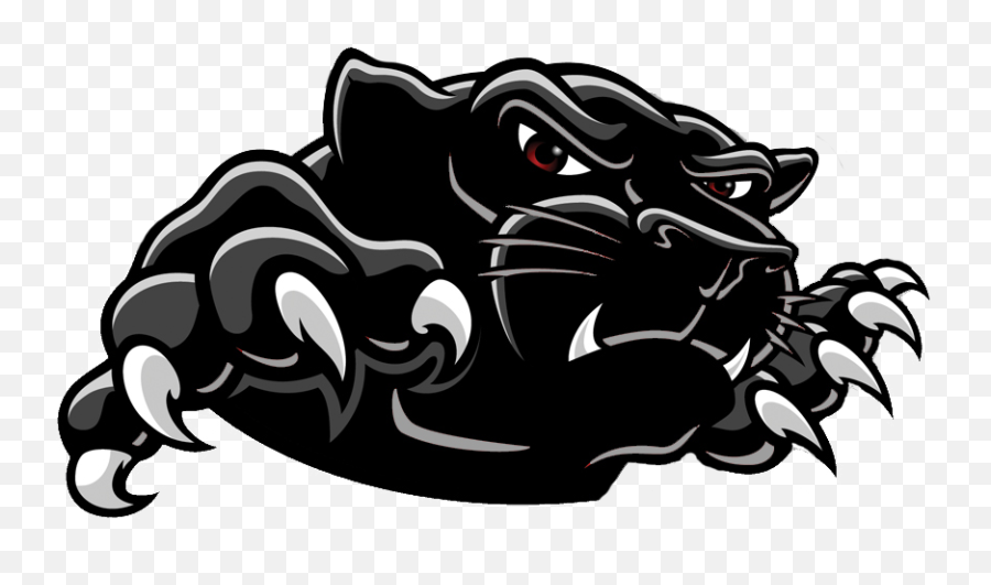 Black Panther Clip Art - Black Panther Logo Transparent Pine Prairie Panthers Logo Emoji,Panther Emoji
