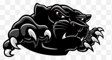 Black Panther Clip Art - Black Panther Logo Transparent Pine Prairie Panthers Logo Emoji,Panther Emoji