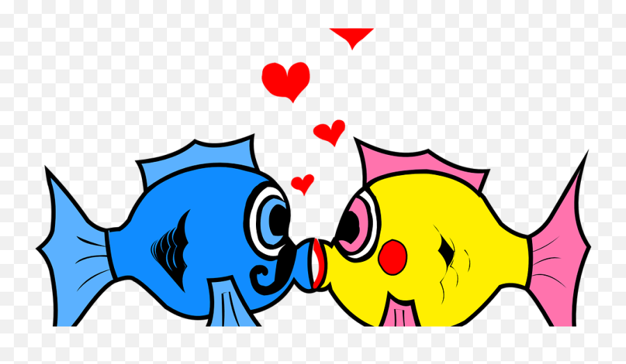 Feliz Dia Del Beso U2013 Mensajes - Kissing Fish Clipart Emoji,Emoticon De Beso Como Se Hace