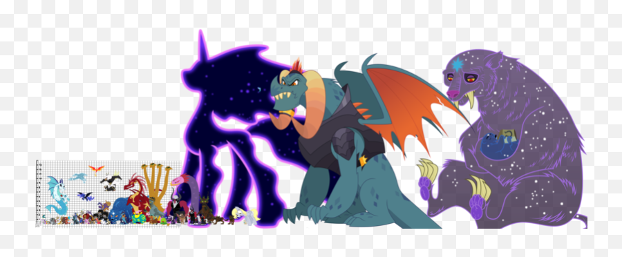 Derpy Hooves Discord Doctor Whooves - Cozy Glow Lord Tirek Vs Godzilla Emoji,Pony Emotion Chart